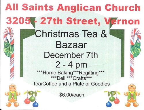 Christmas Tea & Bazaar