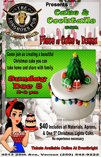 Christmas Cake & Cocktails