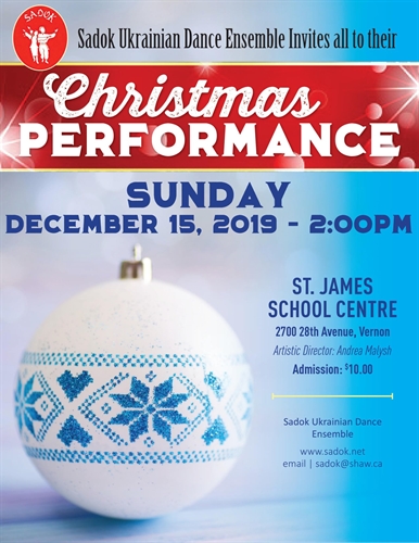 Sadok Christmas Performance | iNFOnews.ca Sadok Christmas Performance