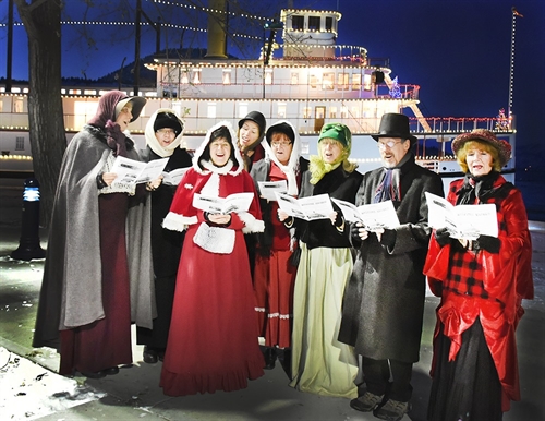 Victorian Christmas and Holiday Light Up onboard the SS Sicamous