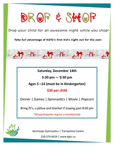 Drop & Shop | iNFOnews.ca Drop & Shop