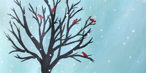 "Winter Snow Scene" Acrylic Workshop with Shannon Wilson Afternoon | iNFOnews.ca “Winter Snow Scene” Acrylic Workshop with Shannon Wilson Afternoon