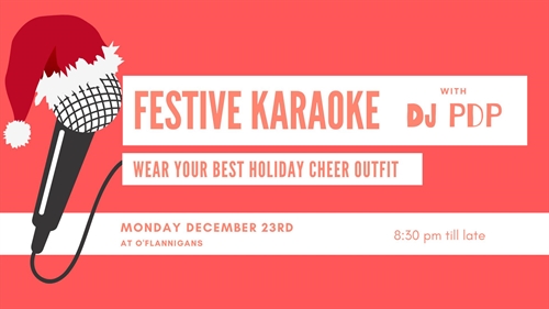 Festive Karaoke | iNFOnews.ca Festive Karaoke