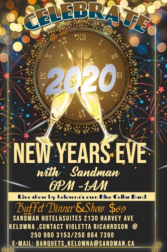 Celebrate "2020" New Years Eve - "SOLD OUT" | iNFOnews.ca Celebrate “2020” New Years Eve – “SOLD OUT”