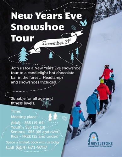 New Years Eve Snowshoe Tour