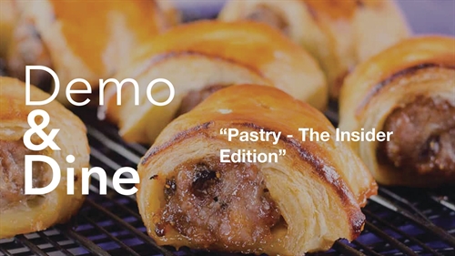 Demo & Dine – “Pastry, The Insider Edition”