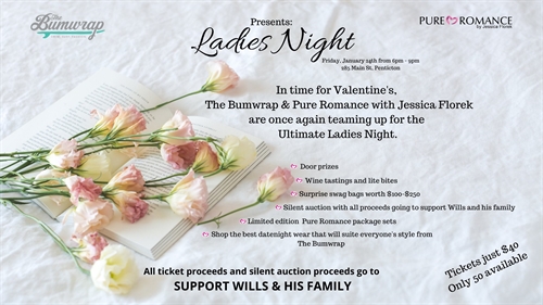 Ladies Night in support of William