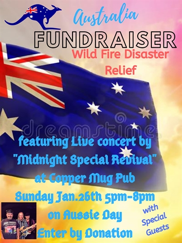 Aussie Day Fundraiser Jan.26