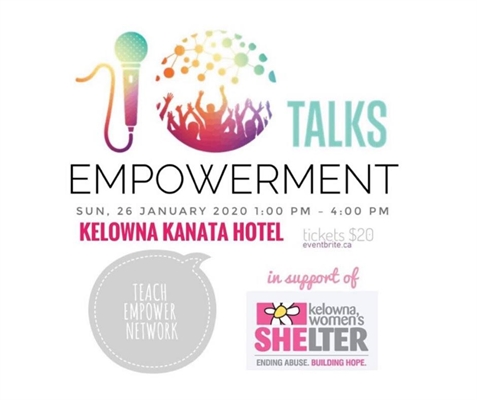 Empowerment TENtalks Kelowna | iNFOnews.ca Empowerment TENtalks Kelowna