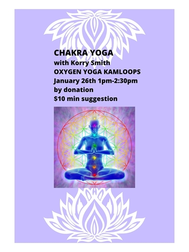 Chakra Yoga w/Korry Smith | iNFOnews.ca Chakra Yoga w/Korry Smith