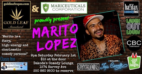 Gold Leaf and Mariceuticals Corp present Marito Lopez | iNFOnews.ca Gold Leaf and Mariceuticals Corp present Marito Lopez