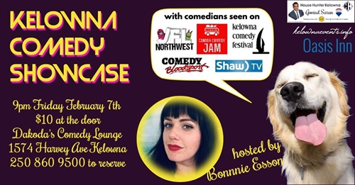 A Kelowna Comedy Showcase | iNFOnews.ca A Kelowna Comedy Showcase