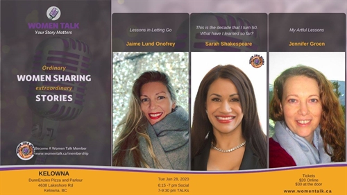 Women Talk Kelowna Jan 28, 2020