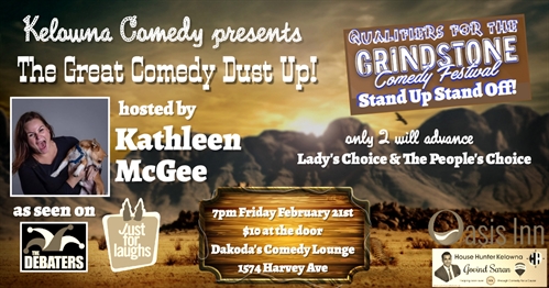 The Great Comedy Dust Up! Qualifier for the Grindstone Comedy Festival