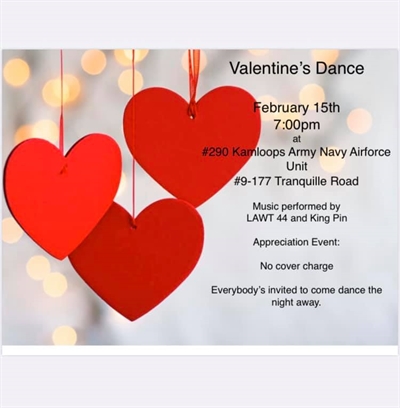 Valentines Dance—February 15