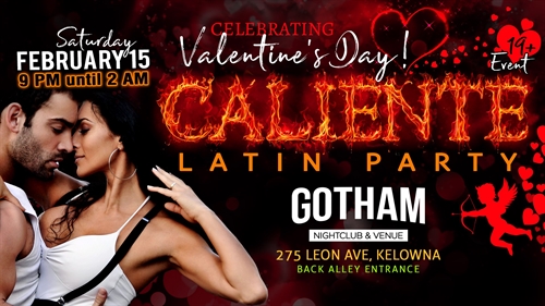 Caliente Valentine's Latin Party | iNFOnews.ca Caliente Valentine’s Latin Party