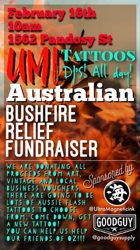 Australian Bushfire Relief Fundraiser