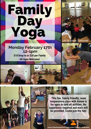 Family Day Yoga | iNFOnews.ca Family Day Yoga