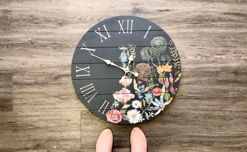 DIY Floral Clock Workshop
