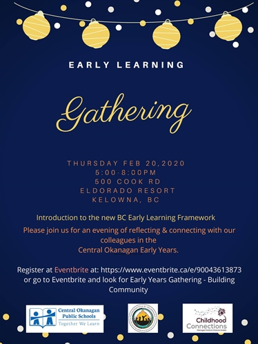 Early Learning Gathering