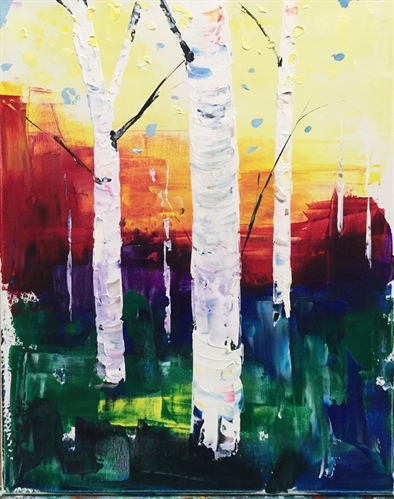 PINT & Paint: Bright Birches | iNFOnews.ca PINT & Paint: Bright Birches