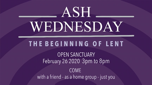 Ash Wednesday Open Sanctuary | iNFOnews.ca Ash Wednesday Open Sanctuary