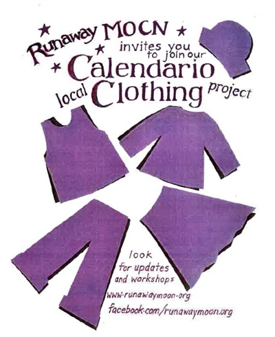 Calendario Local Clothing Project with Runaway Moon