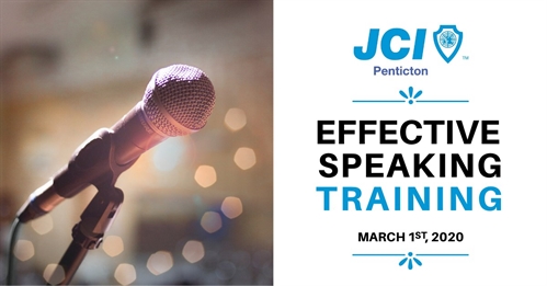 JCI Penticton Effective Speaking Training
