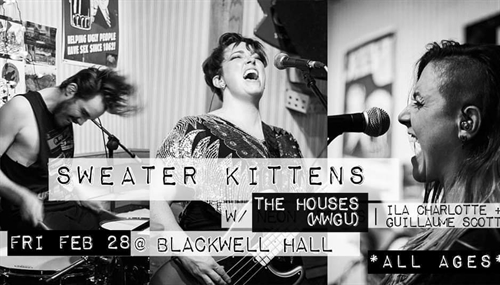 SWEATER KITTENS @ BLACKWELL HALL (The Plaza)