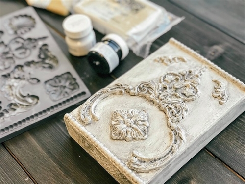 DIY Clay Tile Wall Plaque