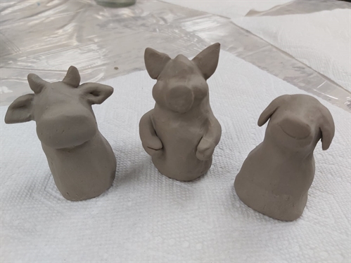 Kid’s Art Club – Clay Sculpted Finger Puppets