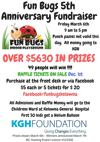 Fun Bugs is turning "5" Annual Fundraiser | iNFOnews.ca Fun Bugs is turning “5” Annual Fundraiser