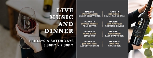 Live Music at The Lookout Restaurant with Sally Wallick | iNFOnews.ca Live Music at The Lookout Restaurant with Sally Wallick