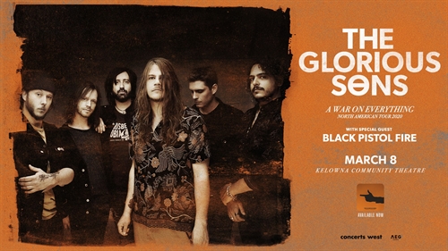 The Glorious Sons - “A War On Everything” 2020 Tour | iNFOnews.ca The Glorious Sons – “A War On Everything” 2020 Tour