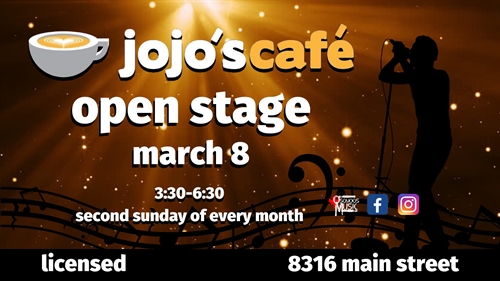 Open Stage at Jojo’s Cafe