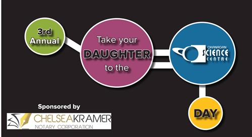 Take your Daughter to the Science Centre Day | iNFOnews.ca Take your Daughter to the Science Centre Day