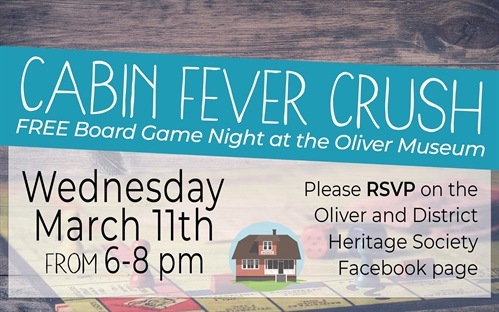 Cabin Fever Crush – Board Game Night