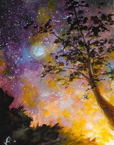 Purple Starry Night | iNFOnews.ca Purple Starry Night