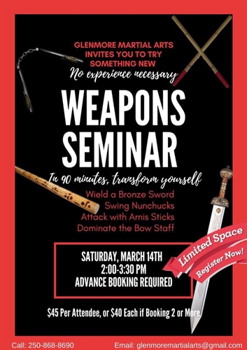 Weapons Seminar | iNFOnews.ca Weapons Seminar