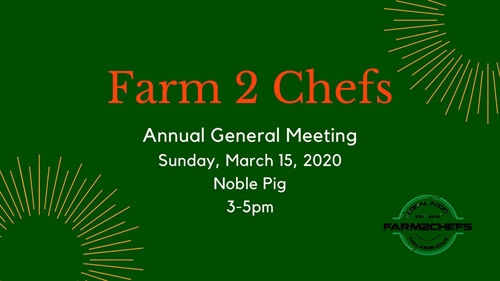 Farm 2 Chefs AGM | iNFOnews.ca Farm 2 Chefs AGM