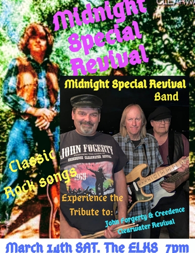 Live At The Elks#51 CRR… Anyone? Classic Rock Band