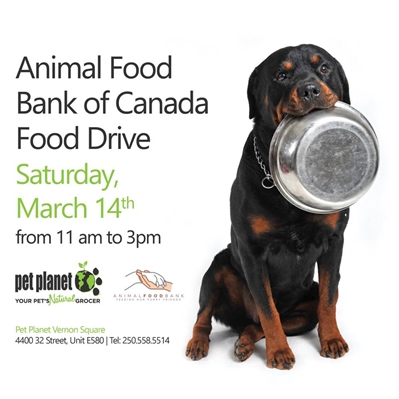 Food drive for the Animal food bank! | iNFOnews.ca Food drive for the Animal food bank!