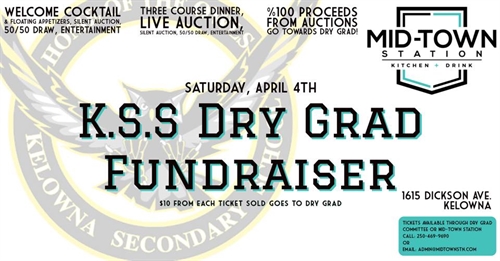 Kelowna Secondary School Dry Grad Fundraiser | iNFOnews.ca Kelowna Secondary School Dry Grad Fundraiser