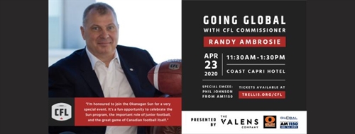 Postponed – CFL 2.0 with CFL Commissioner Randy Ambrosie