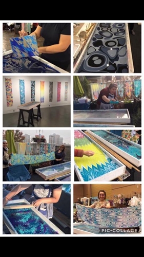 Create A Silk Scarf, SIP & DIP Workshop July 5