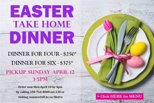Easter Take Home Dinner | iNFOnews.ca Easter Take Home Dinner