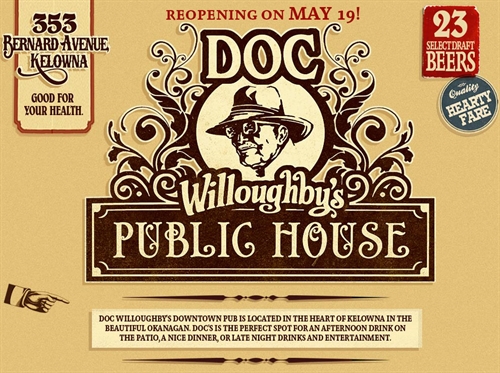 Live Music at Doc Willoughbys: Krucial K | iNFOnews.ca Live Music at Doc Willoughbys: Krucial K