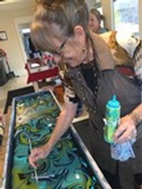 Noble Ridge Winery: Silk Scarf Workshop