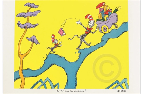 Dr. Seuss Travelling Art Show: The Cat Behind the Hat