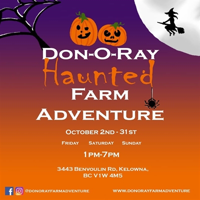 Haunted Farm Adventure: Don-O-Ray Farms